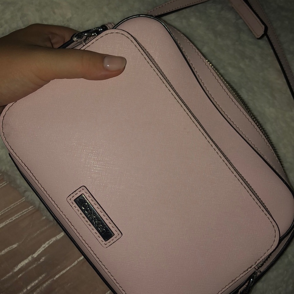 Baby Pink Calvin Klein Crossbody Purse